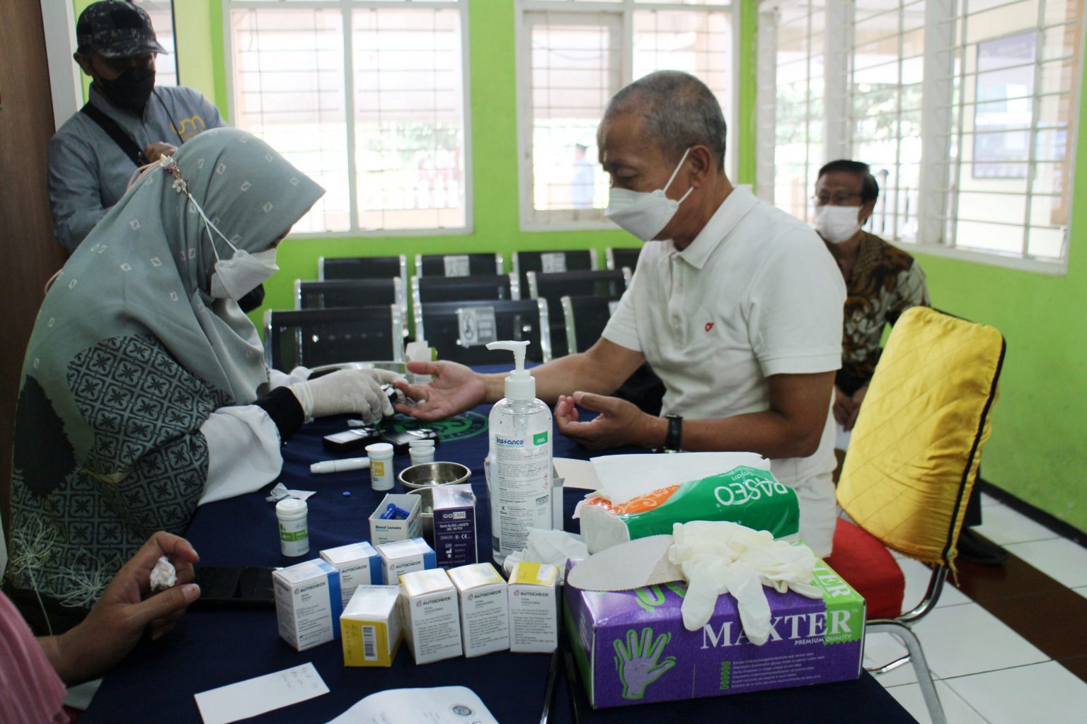 Figure 4. Medical Check Up fo Staff