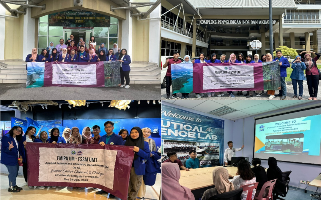 Students of the Undergraduate Program in Biotechnology, Department of Applied Science Participate in the Summer Course Program at the Department of Analysis and Environmental Chemistry, Faculty of Marine Science and Environment (FSSM), Universiti Malaysia Trengganu (UMT), Kuala Terengganu Malaysia