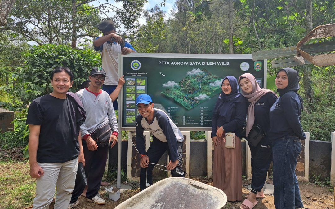 UPAYA PEMETAAN LOKASI DENGAN PEMBANGUNAN MAP GUIDE DI AGROWISATA DILEM WILIS TRENGGALEK