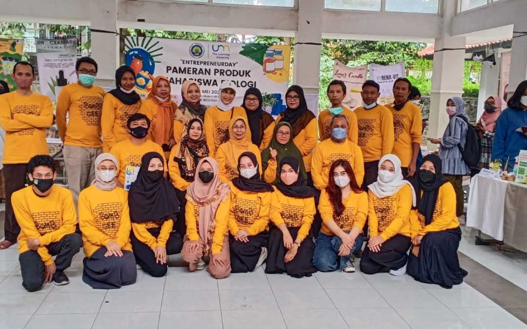 Kegiatan “Entrepreneurday” Pameran Produk Mahasiswa Biologi FMIPA UM