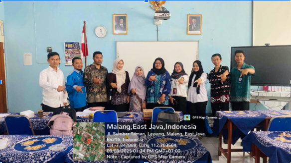 Peran Strategis Prodi Ilmu Perpustakaan Fakultas Sastra UM dalam Pelatihan Koding dan Kecerdasan Artifisial bagi Guru di SMPN 1 Lawang