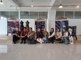 PAMERAN SKRIPSI PENCIPTAAN BATIK MAHASISWA AKHIRS1 PENDIDIKAN SENI RUPA DI MALANG CREATIVE CENTER (MCC)