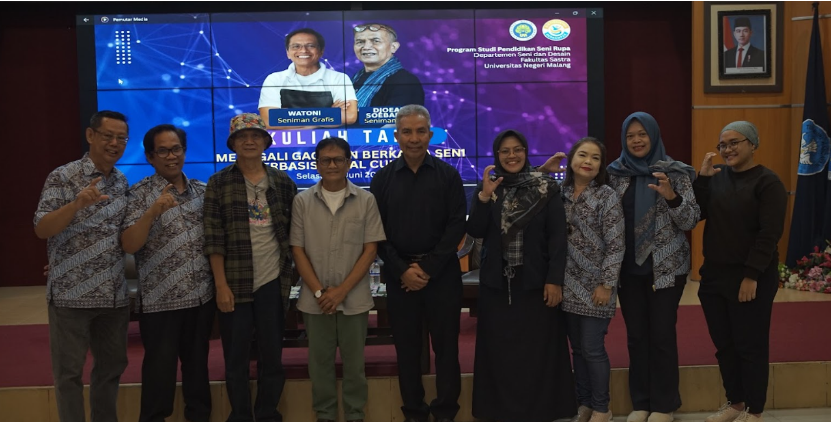 Program Studi Pendidikan Seni Rupa Hadirkan Kuliah Tamu Bertema Local Culture sebagai Sumber Inspirasi Berkarya