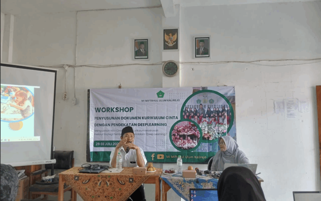 Pelatihan Pembelajaran Mendalam & Kurikulum Berbasis Cinta untuk Guru MI Miftahul Ulum Kalirejo, Gondangwetan Kabupaten Pasuruan