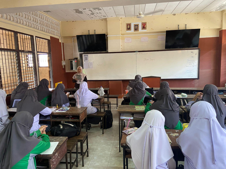 Program Outbound Mobility UM Dorong Pendidikan Berkualitas: Mahasiswa Bahasa Arab Mengajar di Attarkiah Islamiah Institute