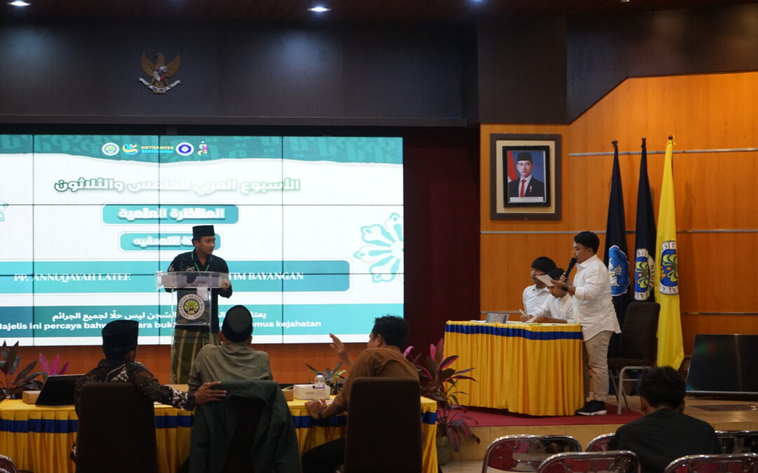 Mahasiswa Sastra Arab Sukses Gelar Munadzoroh Ilmiyah, Perebutkan Gelar Juara di Lailah Arabiyyah