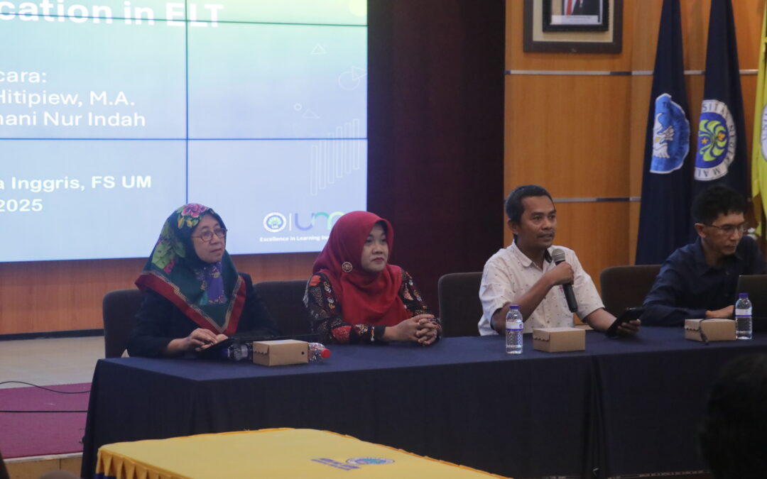 Workshop “Inclusive Education in ELT” Dukung Peningkatan Pendidikan Inklusif di Perguruan Tinggi