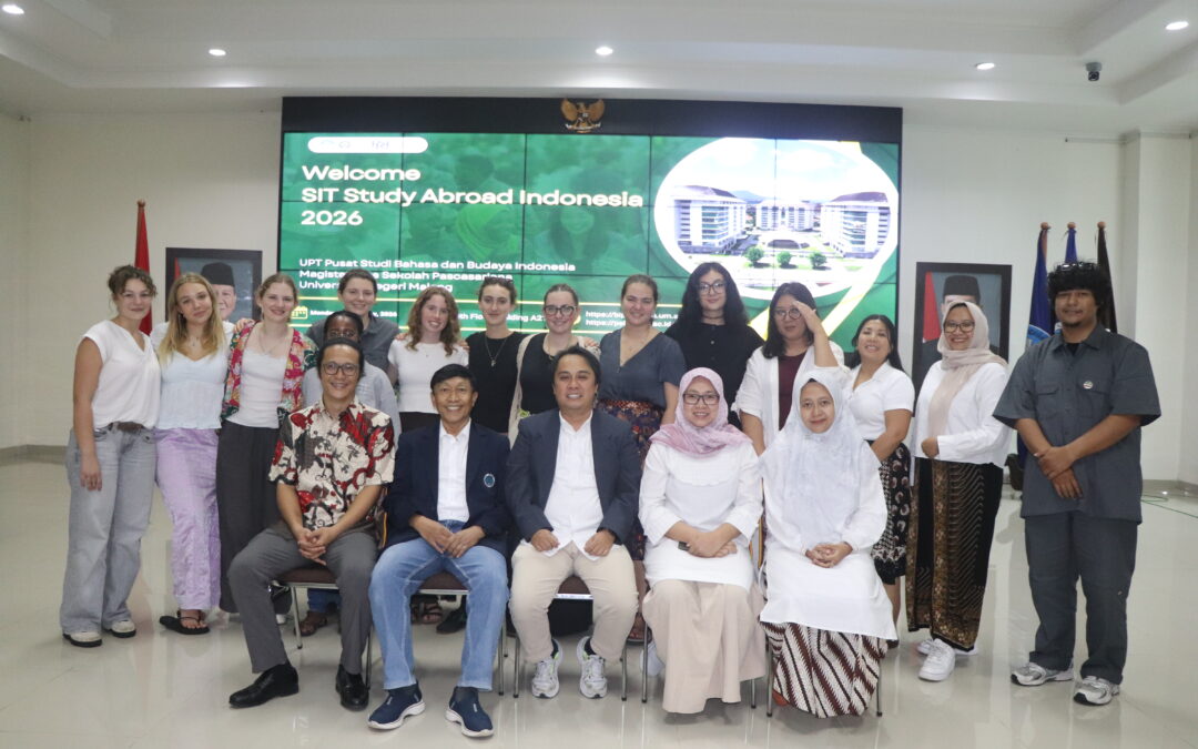 Sekolah Pascasarjana UM Sambut Delegasi SIT Study Abroad Indonesia Spring 2026