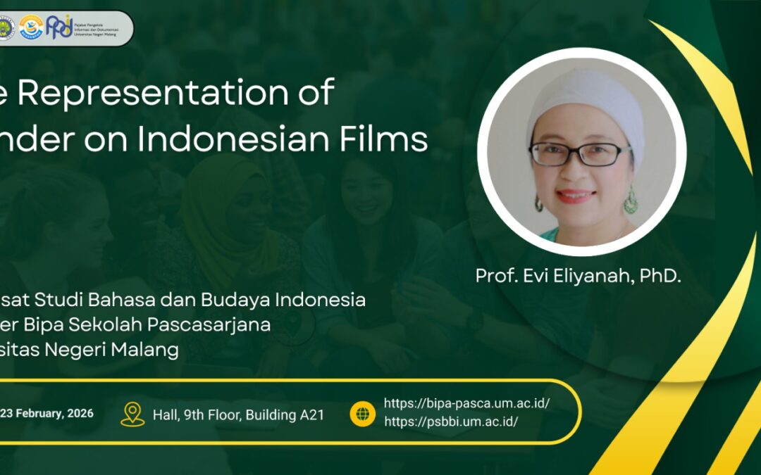 Kuliah Internasional Pendidikan BIPA Bahas Representasi Gender dalam Film Indonesia