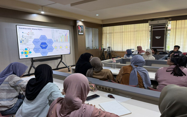 Sinergi Riset Berkelanjutan: UM dan ITB Bedah Peran MOFs dalam Pengembangan Material Energi Termal Masa Depan