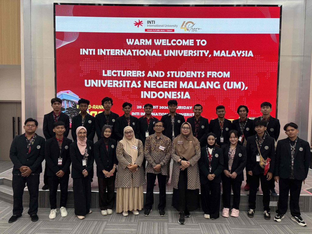 Program Studi S1 Teknik Industri UM Perkuat Pembelajaran Global dan Inovasi Teknologi melalui Outbound Mobility bersama INTI International University Malaysia